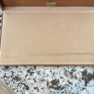 Elegant Silver Ankle Bracelet